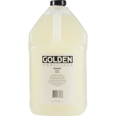 Médium acrylique dorée : Ralentisseur 378ltr