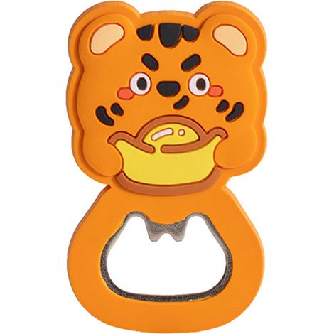 Ouvre-bouteille Aimanté Réfrigérateur Décapsuleur Magnétique Design Cartoon en Résine Décoratif Pratique et Durable pour Cuisine (1/5)