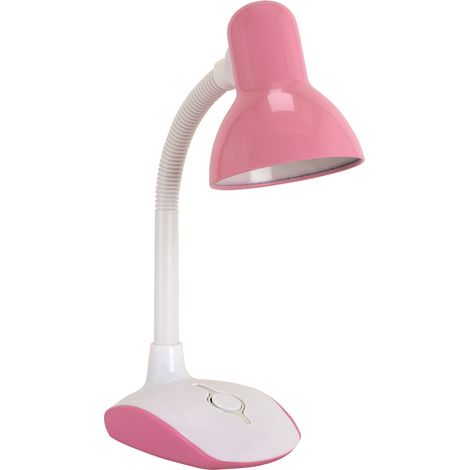 Lampada da scrivania rosa NOBEL E27 (1/2)