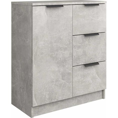 Maison Exclusive - Credenza Grigio Cemento 60x30x70 cm in Legno Multistrato (1/5)