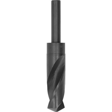Foret HSS 1/2in Queue Cylindrique 25,5mm Outil de Perçage Acier Rapide Noir (1/5)