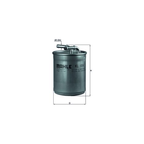 Filtro carburante KL494 Knecht (1/2)