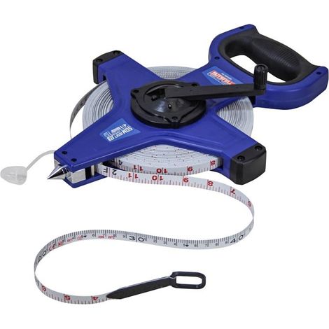 Faithfull Fast Rewind Open Long Tape 50m/165ft (Width 13mm) FAITMFG50N (1/4)