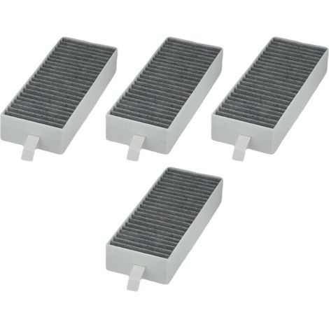 Filtro a carbone a lunga durata per Siemens HZ9VRCR0 e Bosch HEZ9VRUD0 (confezione da 4)