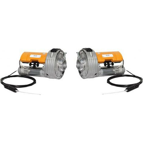 Kit Con 2 Motori Acm 340 Con Freno Serranda Garage Saracinesca