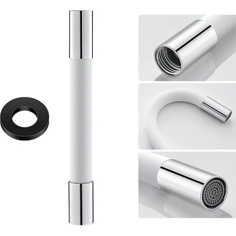 Rallonge De Robinet - 20 Cm - Flexible 360° - Pour Évier Cuisine - 1 Pièce (1/4)