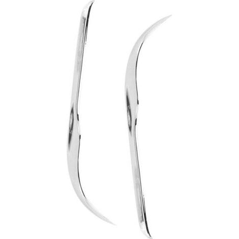 Pour -V VEZEL 2014 2015 2016 2017 2018 2019 Bande de protection de rétroviseur latéral, accessoires, 2 pièces chromées