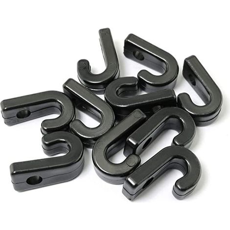 Gancio per kayak in corda elastica di nylon da 12 pezzi (1/3)
