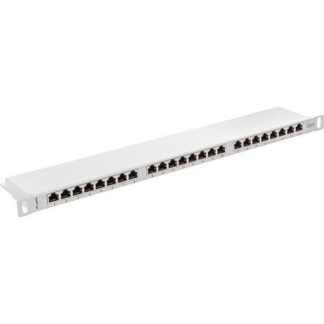 Panneau de brassage Lanberg PPS6-0024-S 0,5U (1/4)