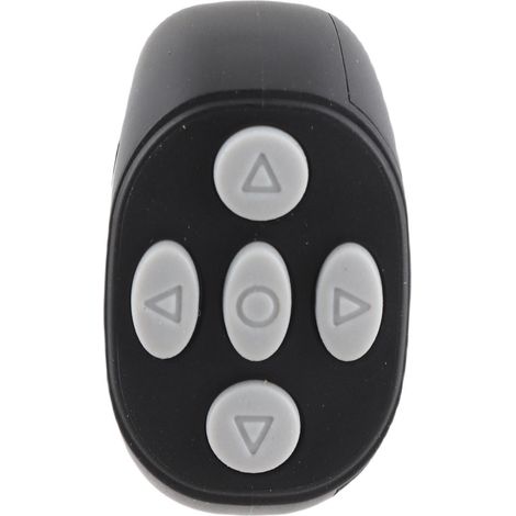 Télécommande Bluetooth 5.3 avec anneau pour tourner les pages, déclencheur photo et selfie, lecture vidéo