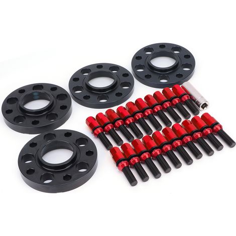 Kit d'entretoises de roues centré sur moyeu pour entretien et réparation de Série 1 F20/F21 2014-2019 Rouge (1/5)