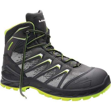 Bottes de sécurité Larrox Work GTX gris Mid Taille 47 gris/vert S3 CI/HI/HRO/SR (1/4)