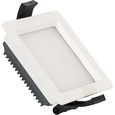 LED Downlight Einbaustrahler 10W Eckig Aero 130lm/W Mikroprismatisch Ausschnitt 85x85 mm (1/5)