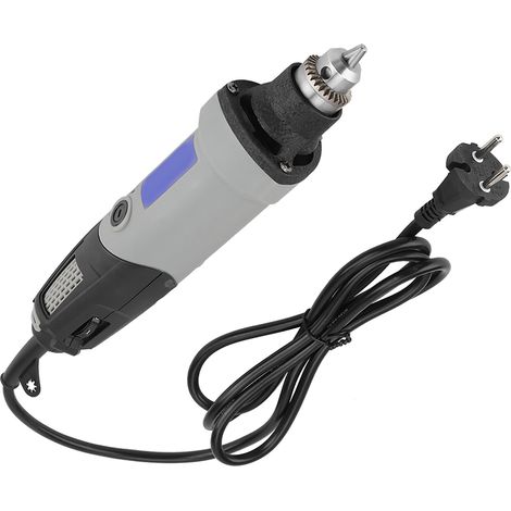 Mini meuleuse électrique 400W, perceuse rotative 6 vitesses variables, outil polyvalent à main, embout 220V prise UE, ponçage et polissage (1/5)