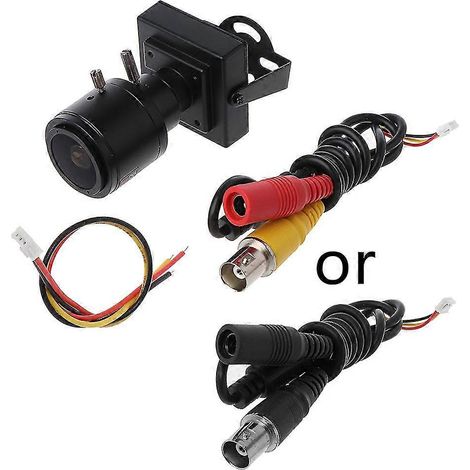 Mini caméra de sécurité CCTV HD 700TVL CMOS avec objectif zoom 2,8-12 mm, audio et vidéo, à monter soi-même (neuve) (1/5)
