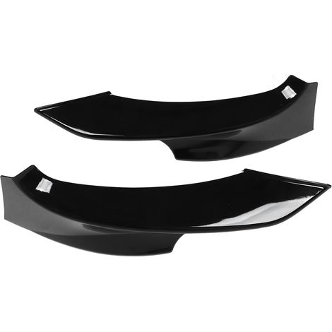 pièces de spoiler de pare-chocs avant noir de remplacement pour BMW Série 3 E92 E93 M Sport 2010-2013 (1/5)