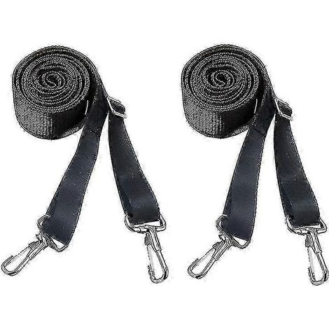 Sangles de fixation pour auvent marin avec boucle à mousqueton en acier inoxydable, kit de fixation pour bimini (1/5)