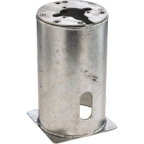 [GEBRAUCHT] B-Ware Bega Anschlussgehäuse Verteilerdose Wallwasher Bodenaufbauleuchte Stahl 27,5 Cm (1/2)