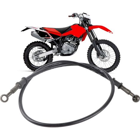 Durite de frein à disque avant de moto de 10 mm de diamètre, adaptée aux durites de frein en caoutchouc des scooters, véhicules tout-terrain, voitures de sport et motos de route. (1/5)
