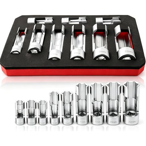 Jeu De Douilles Fendues, Douille Sonde Lambda Pour Injecteur Diesel (1/5)