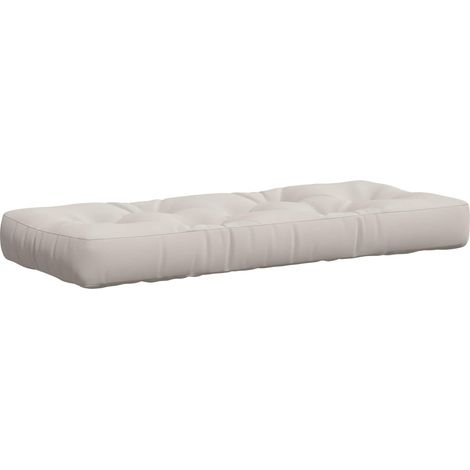 Coussin de siège en palette VIANEN 100 % polyester Blanc – aménagement extérieur (1/5)