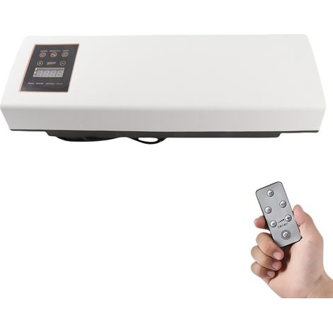 Ortviai Climatiseur mural réversible compact avec télécommande – chauffage et climatisation pour chambre et salon