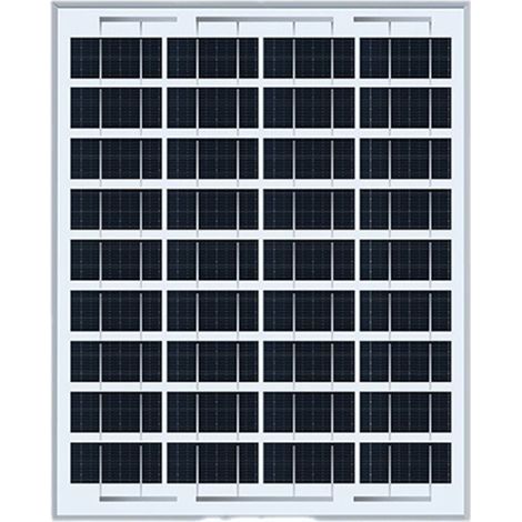 Panneau solaire, 20W, 18V, 350x550 mm, noir (1/5)