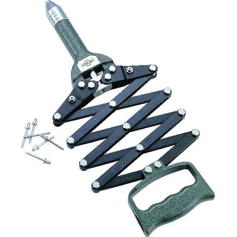 Pince à riveter type accordeon pour rivets NCG RITC501 (1/5)