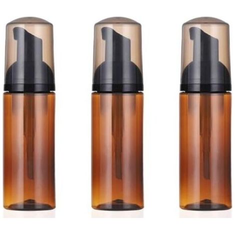3 Pièces 60ml Flacon Pompe Vide, Flacon Voyage Mousse, Distributeur Savon Mousse Flacon, pour Le shampooing Conditioner Lotion Articles de Toilette (1/5)