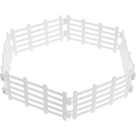 50 pièces de modèle de clôture, modèle de clôture factice, décorations de clôture de ferme factice (1/5)
