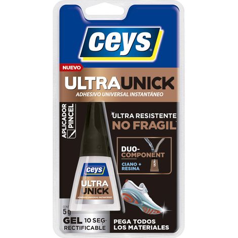 Ceys Ultraunick Brosse 5g Colle Instantanée Forte Avec Applicateur Pinceau - Ceys (1/2)