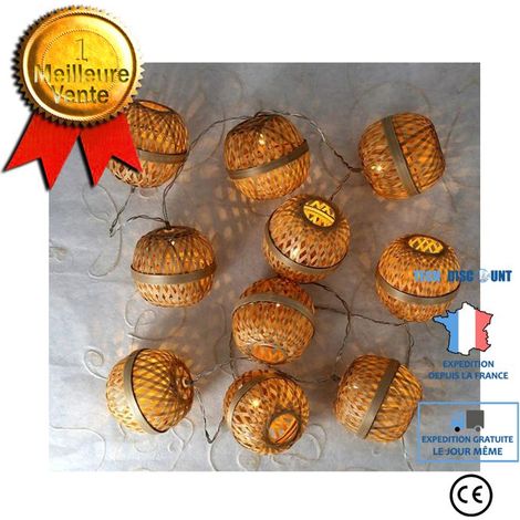 Guirlande lumineuse led sepak takraw 3m - Roame - lumière tamisée décoration d'intérieur cadeau boule fêtes installation simple po (1/4)