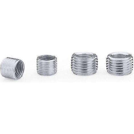 Nouveau raccord fileté extérieur M8 intérieur M6, vis adaptateur pour convoyeur, 5 pièces, raccord de tube creux fileté intérieur/extérieur (1/4)