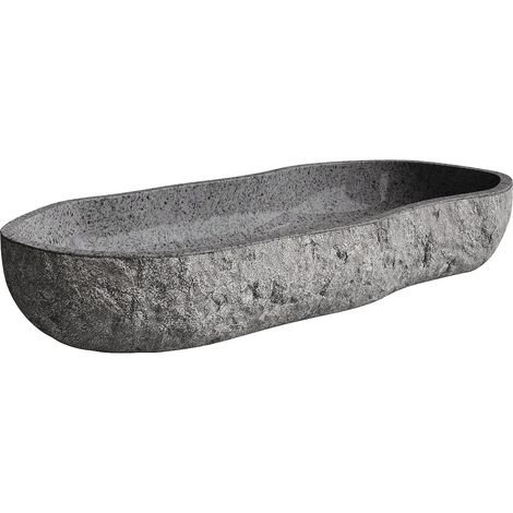 Lavabo da appoggio in pietra di fiume - PIEDRI