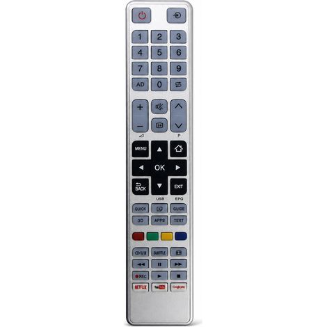 Télécommande TV pour Toshiba RM-L1278 Compatible avec CT-8035 CT-8040 CT-8069 CT-8054 CT-8053 (1/5)