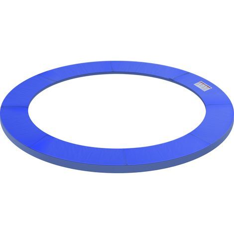 AMXCNOY Accessoires pour trampoline, ensemble de bâche de protection, filet de sécurité, bâche imperméable, échelle pour trampoline de 8 à 15 pieds de diamètre 244 cm, Bleu (1/5)
