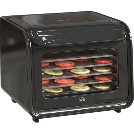 35-70°C Six-Tray Food Dehydrator - Black