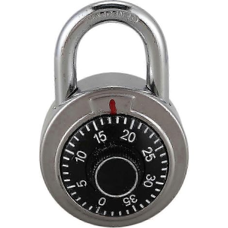 Cadenas à combinaison Master Coded Lock 50 mm avec cadran fixe rond (1/5)