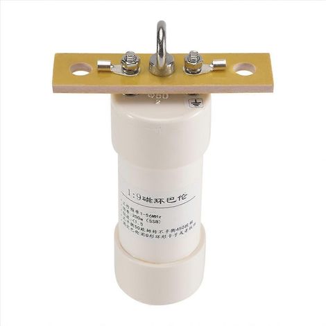 Balun 1:9 200 W pour ondes courtes, antenne HF filaire longue pour radioamateurs (1/5)