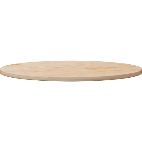 Maison Exclusive - Superficie de mesa madera maciza de pino Ø90x2