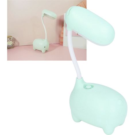 Wiederaufladbare LED-Schreibtischlampe mit USB-Anschluss, Cartoon-Design, ideal für Schüler und Kinder – LED-Nachtlicht zum Lernen (1/5)