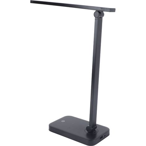 Lampe de table LED pliable, commande tactile USB, veilleuse de chevet, prise UE 100-240 V pour la chambre à coucher (1/5)