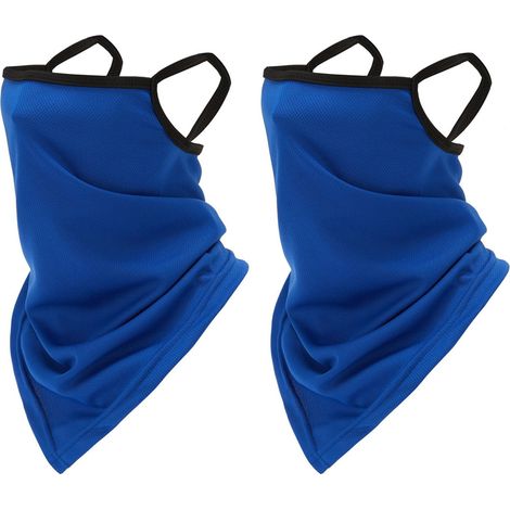 2 Masques équestres triangulaires, serviette de protection avec protection oreilles pour usage extérieur (1/5)