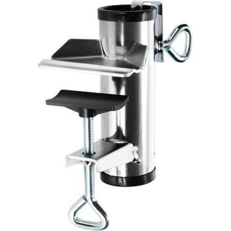 Sonnenschirmständer aus Metall - Sonnenschirmständer für Balkon, Terrasse oder Tisch - XL-Balkon-Sonnenschirmständer (Ø 25-38 mm - 1 Stück) (1/4)