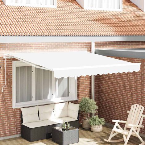 Toldo Retráctil Manual  350 x 250 cm tela