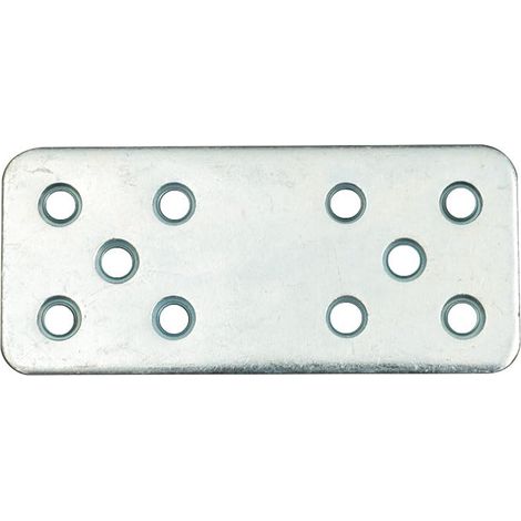 Plaque de Jonction Métal Haute Qualité Résistante à la Corrosion pour Montages Lourds Fixation Panneaux Muraux Kit 100 - EVOTRADE