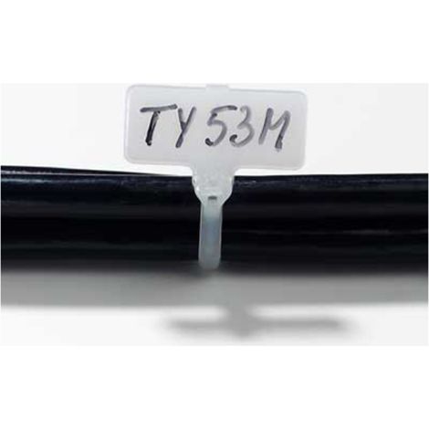 ABB Stotz S&J T&B Kabelbinder 212x2, 4mm natur TY553M 100 Stk