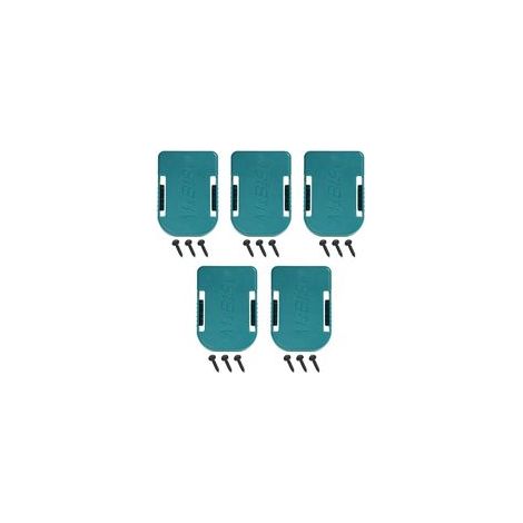 Pack de 5 Supports de Support de Batterie pour Makita également pour Bosch18V Couvercle de Batterie, Support de Support de Batterie pour Clip de Ceinture sur Le Mur de l'étagère (1/5)