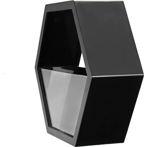 Handmade Chlorophytum Flower Pot  Acrylic, Handmade, Scindapsus, Hydroponic Plant Vase, Modern Decoration for Home, Living Room (Black) (1/5)