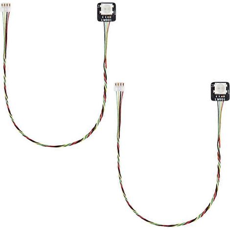 Stück für Bambulab CyberBrick WS2812 RGB LED-Lichtplatine IDC0.8 4-Pin-Anschluss 3D-gedruckte Modellkomponenten (1/5)